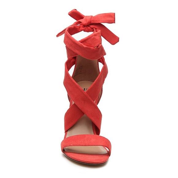 Call It Spring Defuria Sandal Orange Faux Suede 7M - Picture 11 of 11
